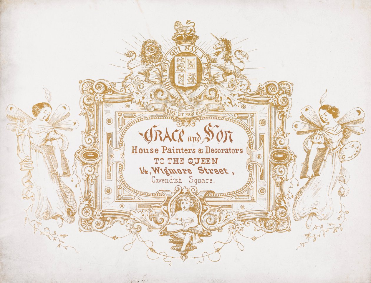 Tradecard, Frederick Crace e Filho de Unbekannt Unbekannt