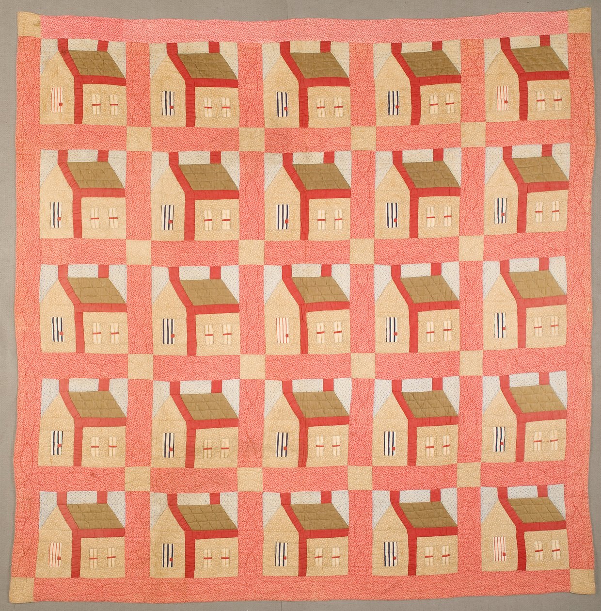 Estados Unidos - School House Quilt de Unbekannt Unbekannt