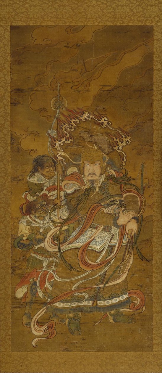 Chinês Desconhecido - Guardião com Atendentes de Unbekannt Unbekannt