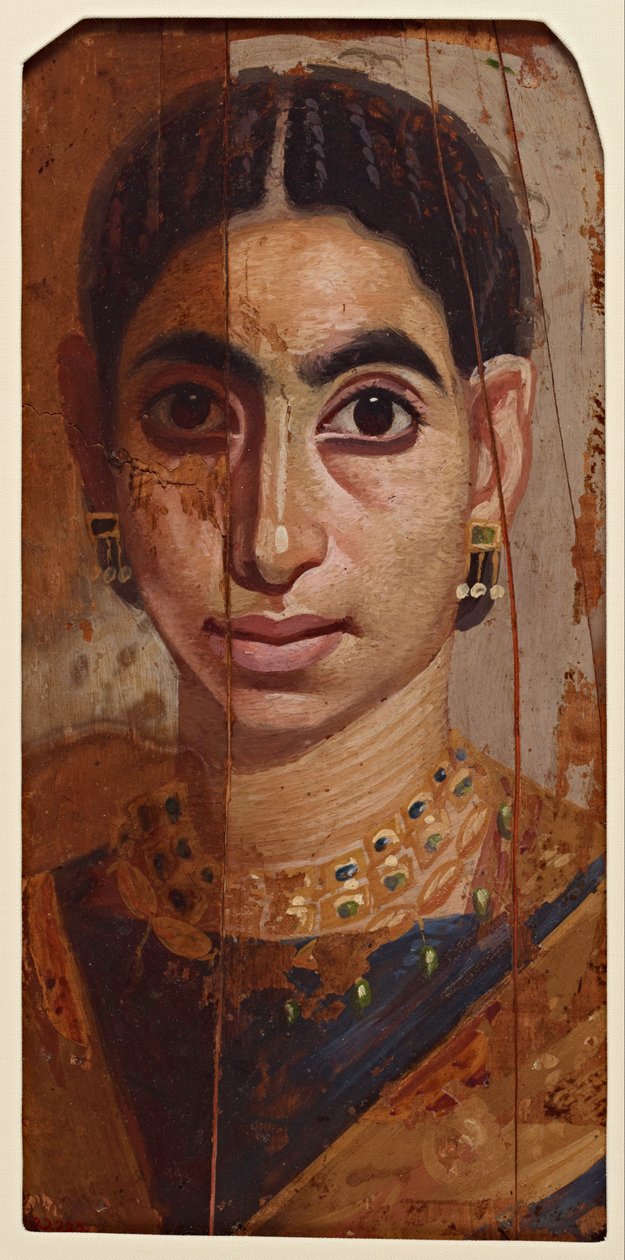 Desconhecido, Egito - Retrato de uma mulher de Unbekannt Unbekannt