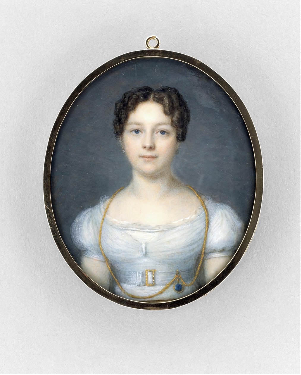 Francês Desconhecido - Retrato de uma Mulher de Unbekannt Unbekannt