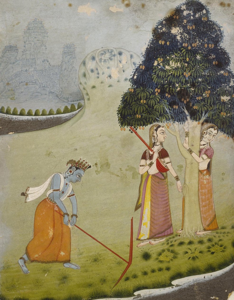 Desconhecido Indiano - Balaram Desenho de Água para Krishna de Unbekannt Unbekannt