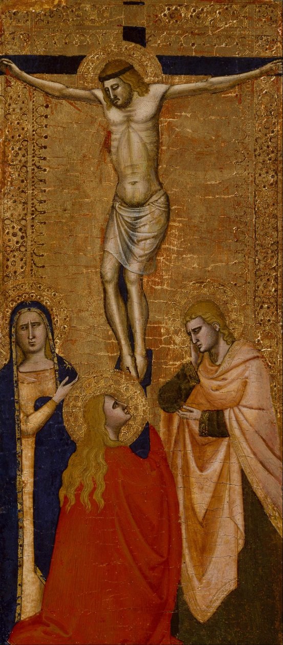 Italiano Desconhecido - Cristo na Cruz com a Virgem, São João e Santa Maria Madalena de Unbekannt Unbekannt