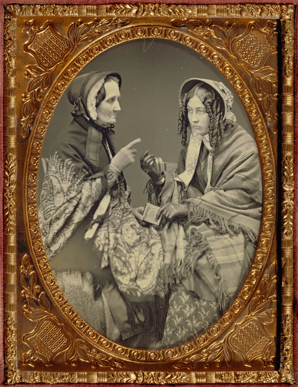 Criador desconhecido, americano - (Portrait of Two Actresses) de Unbekannt Unbekannt