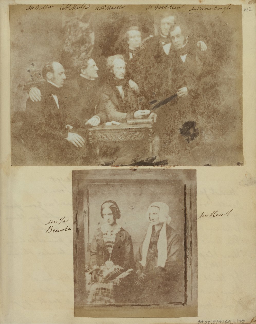 Criador desconhecido, britânico - Sra. James Brewster e Sra. Heriot. de Unbekannt Unbekannt
