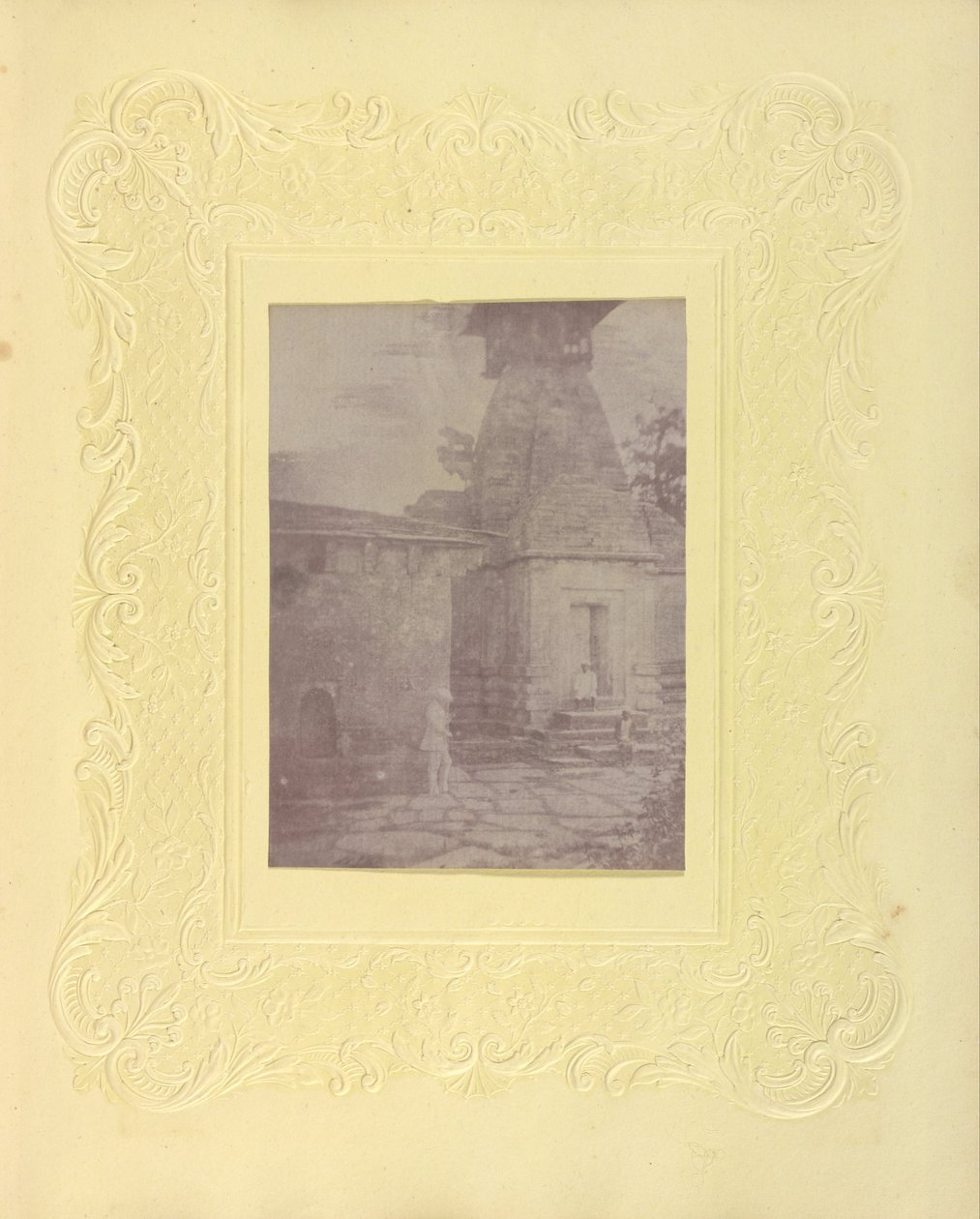 Criador desconhecido, britânico, ativo na Índia por volta de 1843 - (Temple, India) de Unbekannt Unbekannt