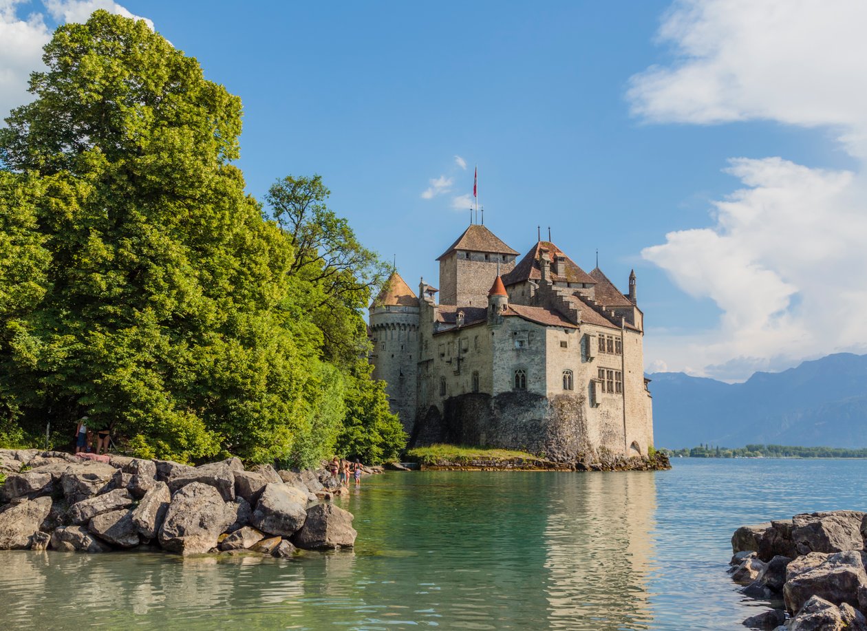 Veytaux, Suíça. Chateau de Chillon. de Unbekannt Unbekannt