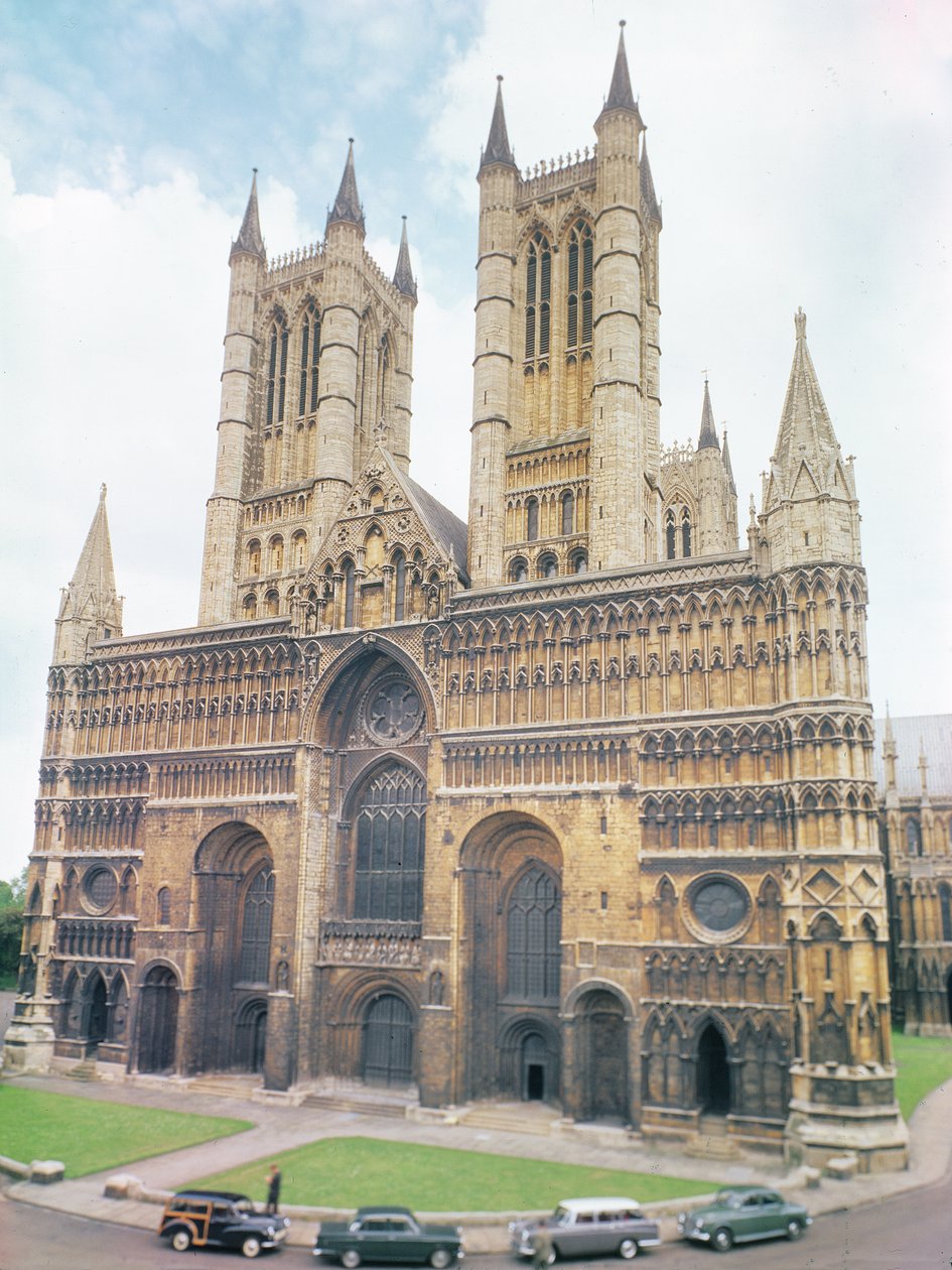 Vista, de, catedral lincoln de Unbekannt Unbekannt