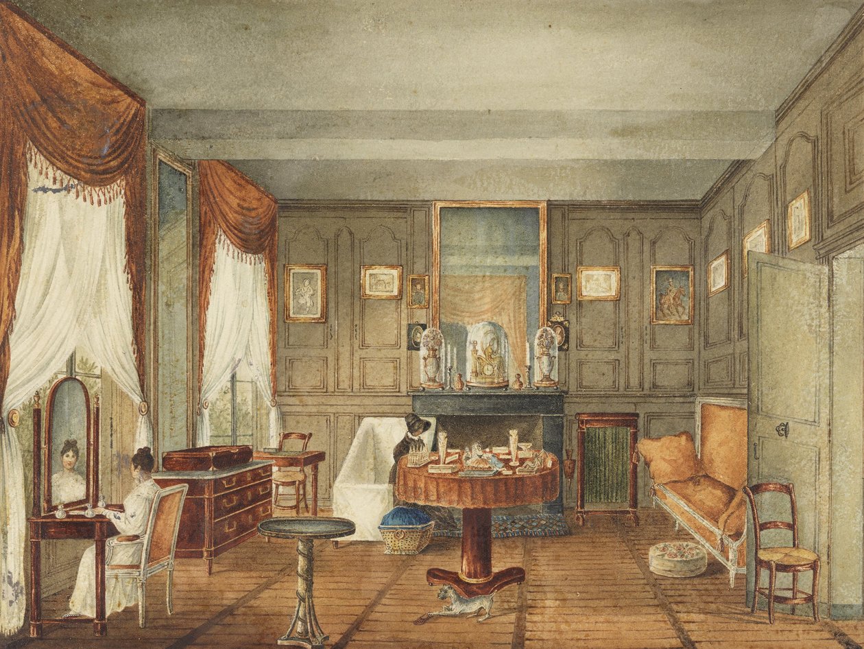 Vista, manhã, sala, interior de Unbekannt Unbekannt