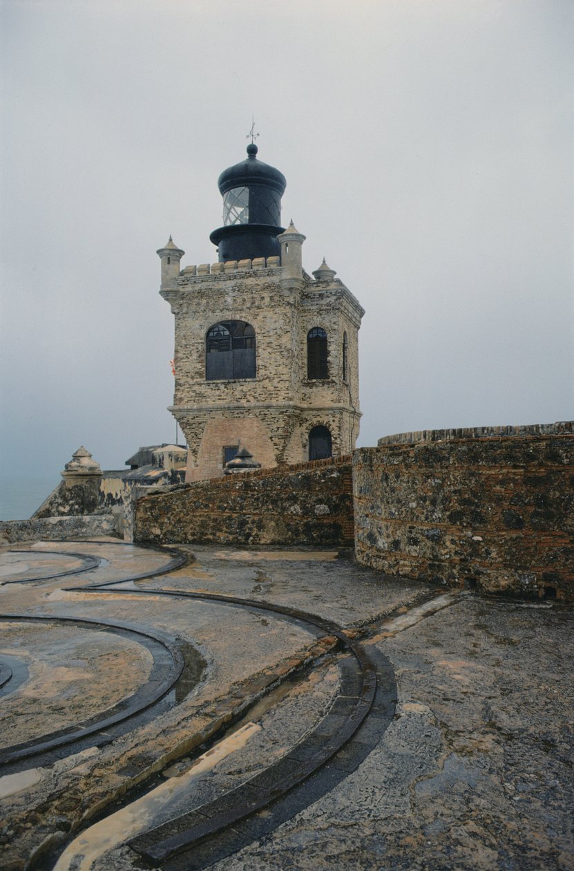 Vista, de, ameias, e, farol de Unbekannt Unbekannt