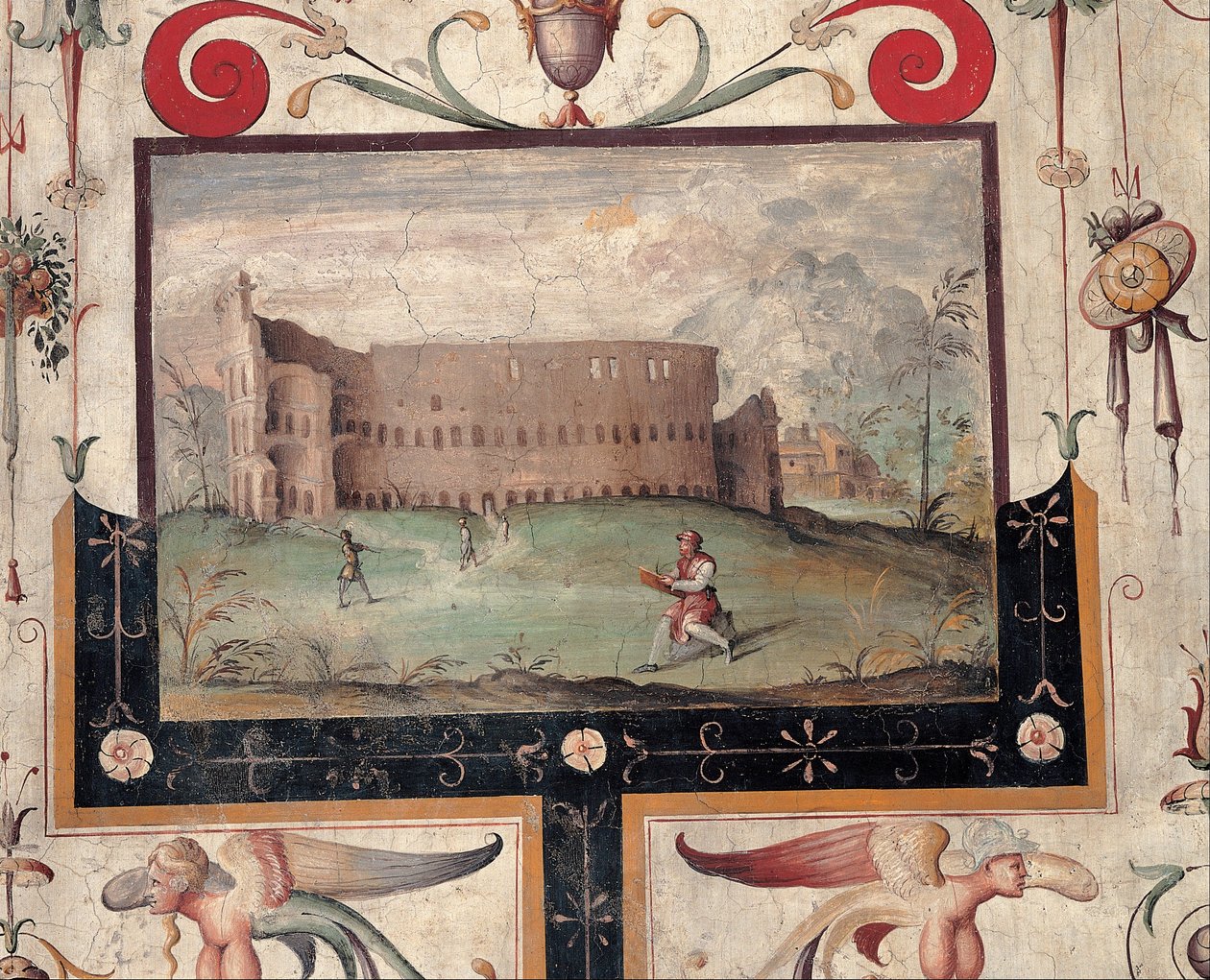 Vista, de, a, colosseum de Unbekannt Unbekannt