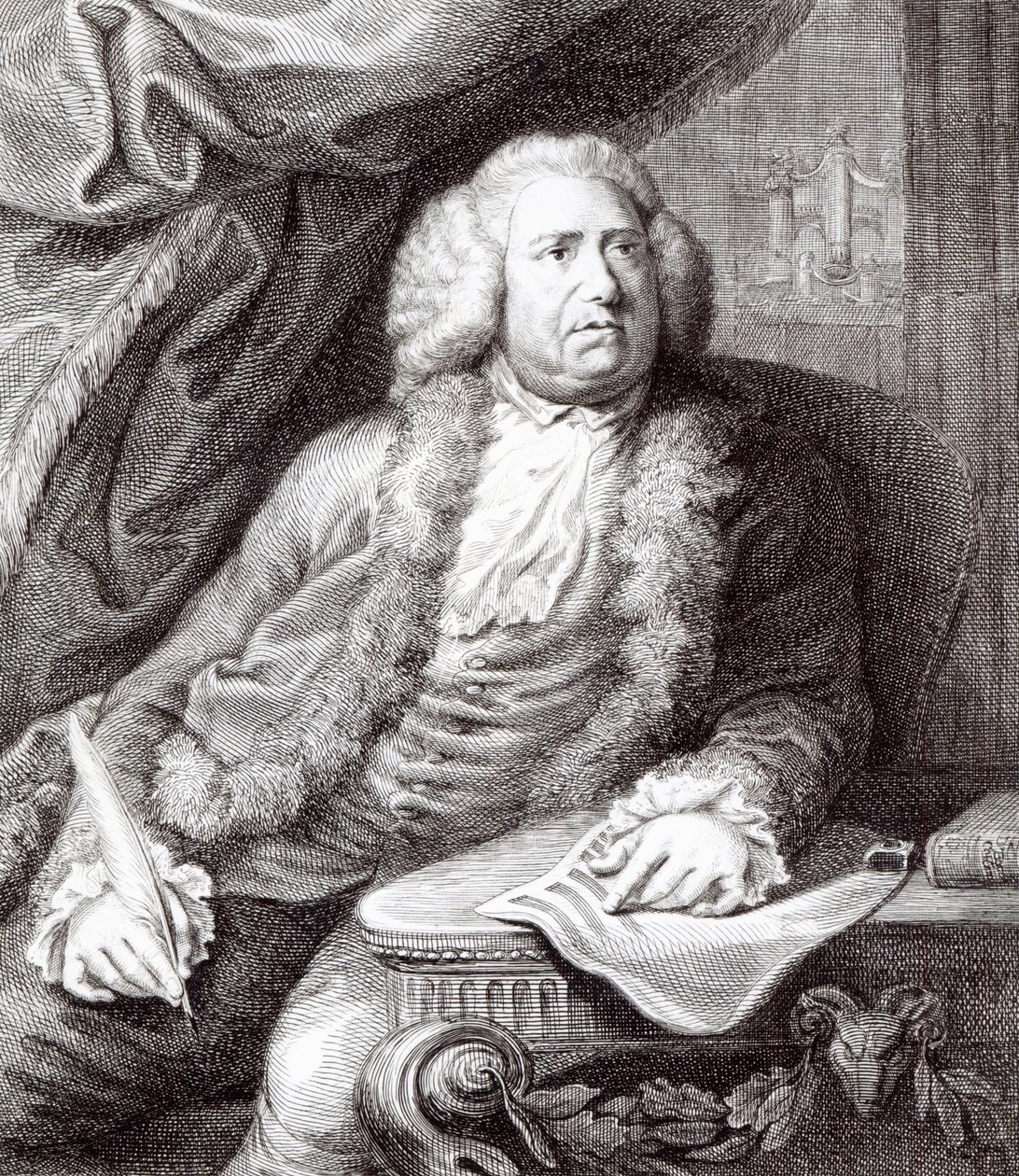 William Boyce (1710-79), compositor e mestre da orquestra do rei George III, frontispício gravado por John Keyse Sherwin (1751-1790), 1788 de Unbekannt Unbekannt
