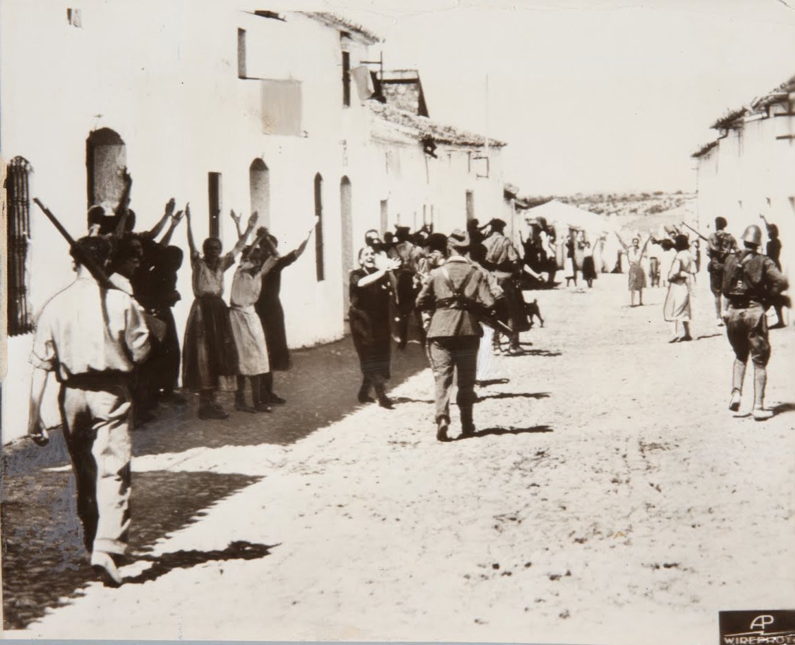 Mulheres implorando aos rebeldes por vidas de Prisioneiros, Constantina, Sevilha de Unbekannt Unbekannt