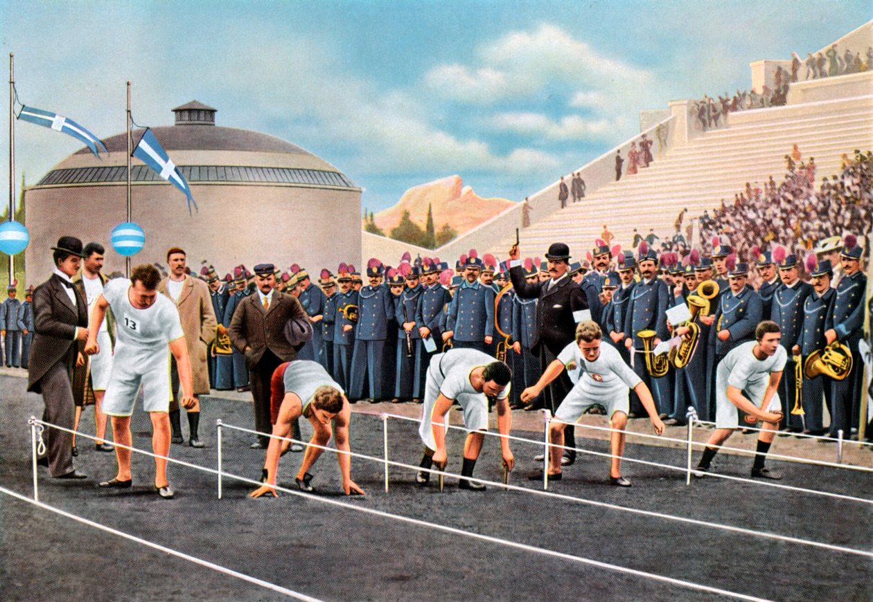 Corrida de 100 metros nos Jogos Olímpicos de Atenas, 1896, 1936 de Unbekannt