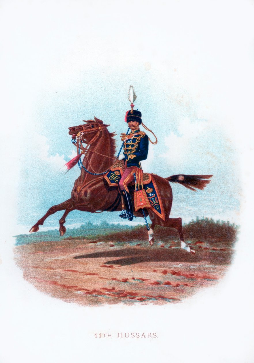 11os Hussardos, 1889 de Unbekannt