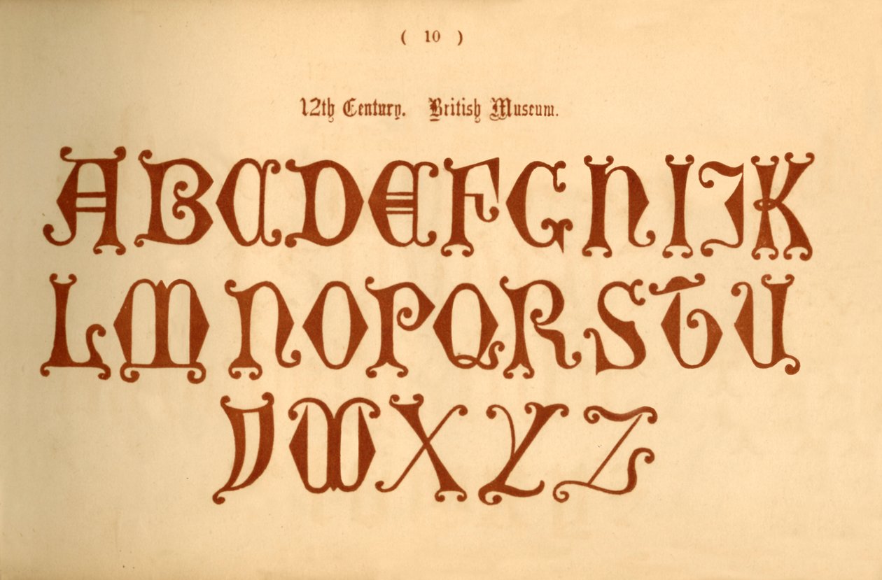 Século XII. Museu Britânico, 1862 de Unbekannt