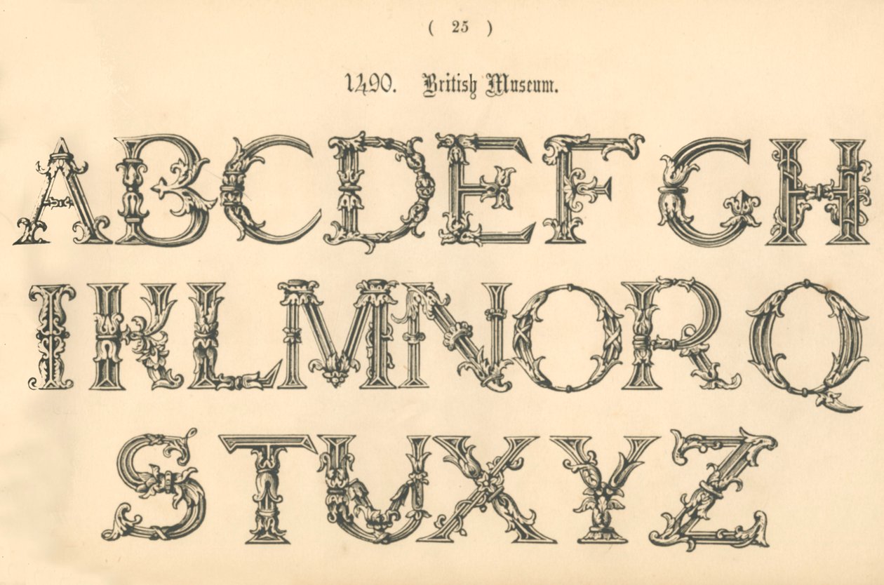 1490. Museu Britânico, 1862 de Unbekannt