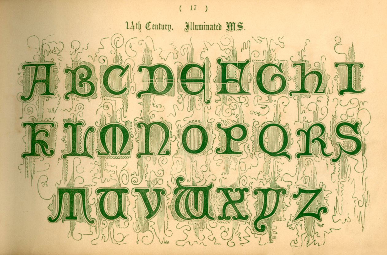 Século 14. MS Iluminado., 1862 de Unbekannt