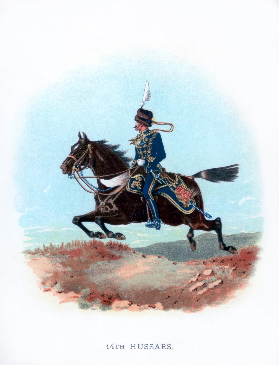14o Hussardos, 1889 de Unbekannt