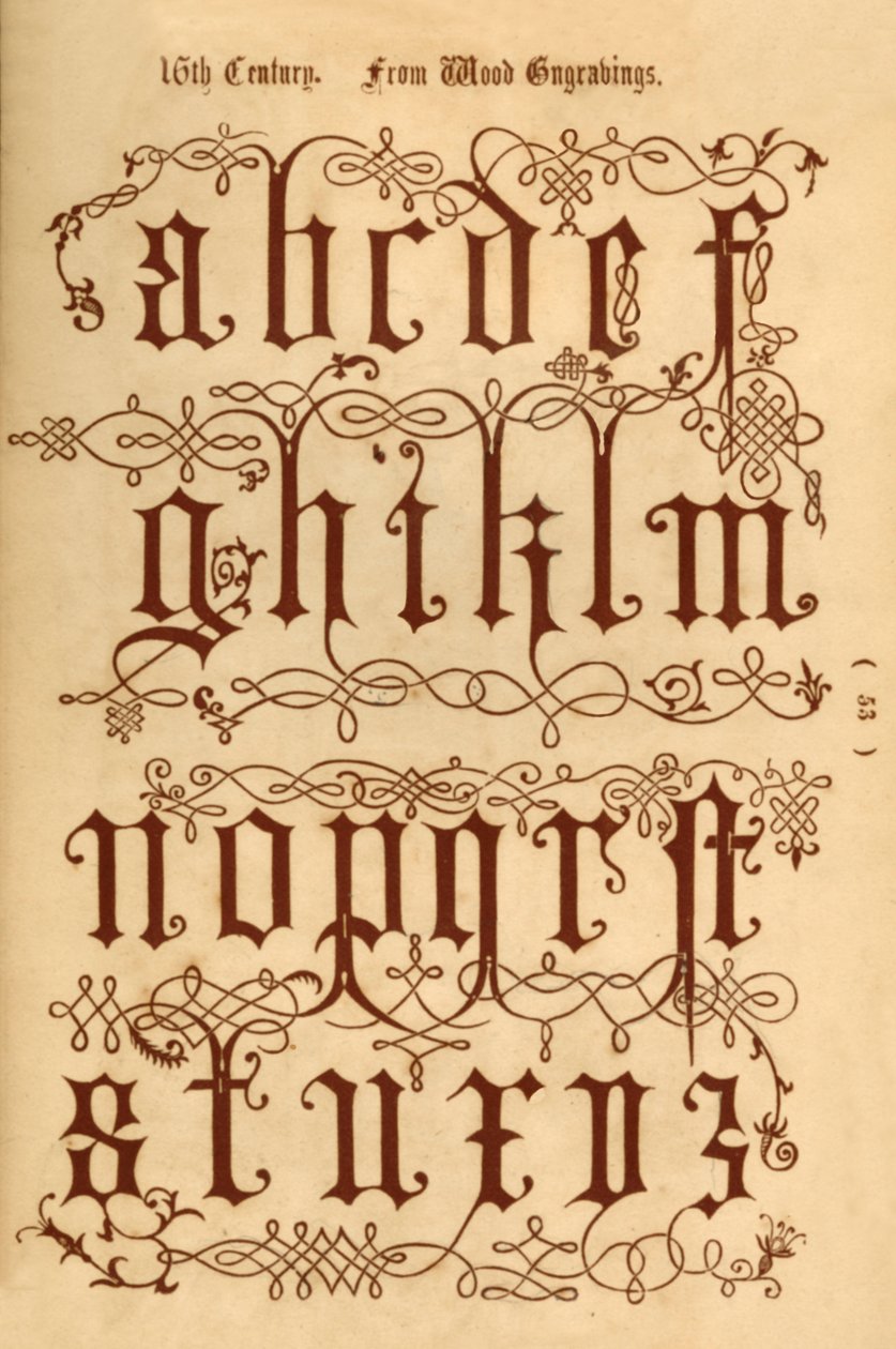 Século XVI. From Wood Engravings, 1862 de Unbekannt