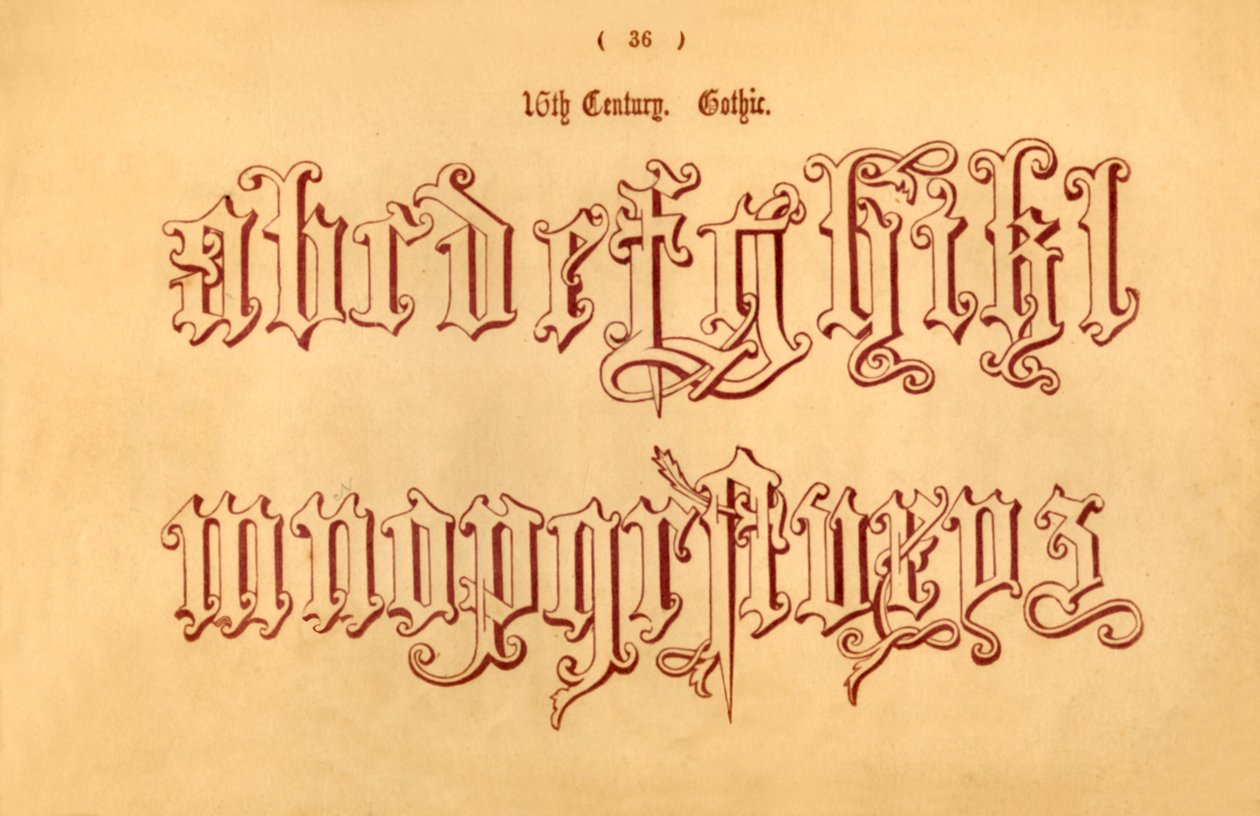 Século XVI. Gótico., 1862 de Unbekannt