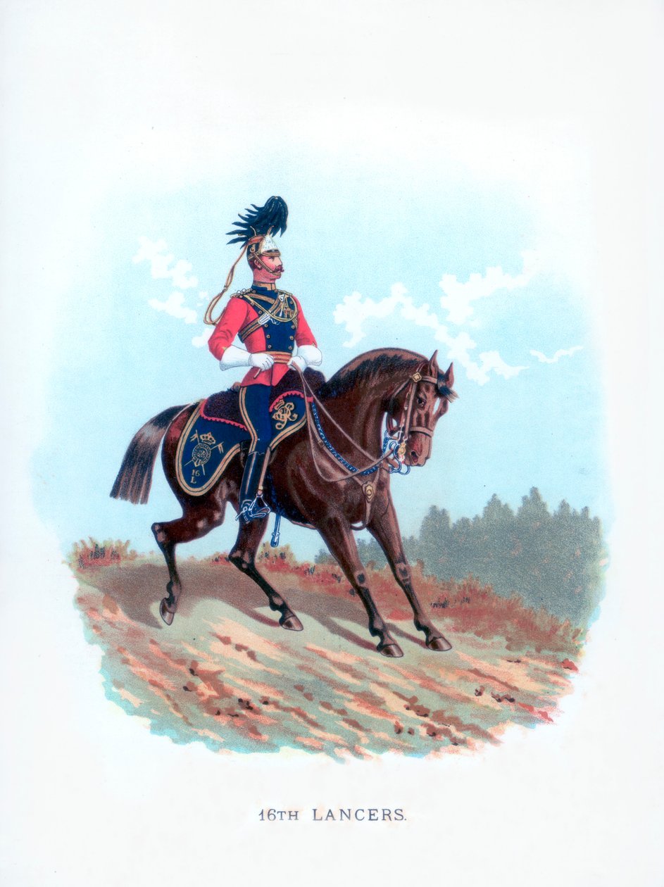16o Lancers, 1890 de Unbekannt