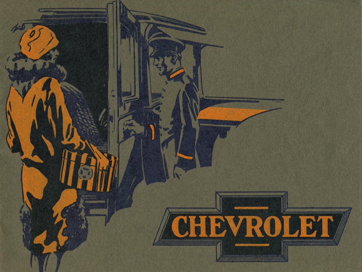 Brochura de vendas Chevrolet de 1928. de Unbekannt