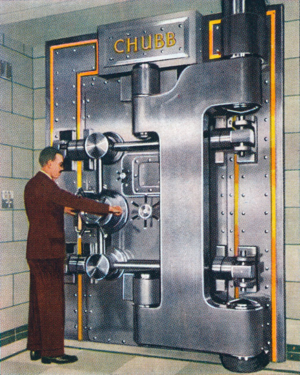 Porta do tesouro de 30 toneladas, 1938 de Unbekannt