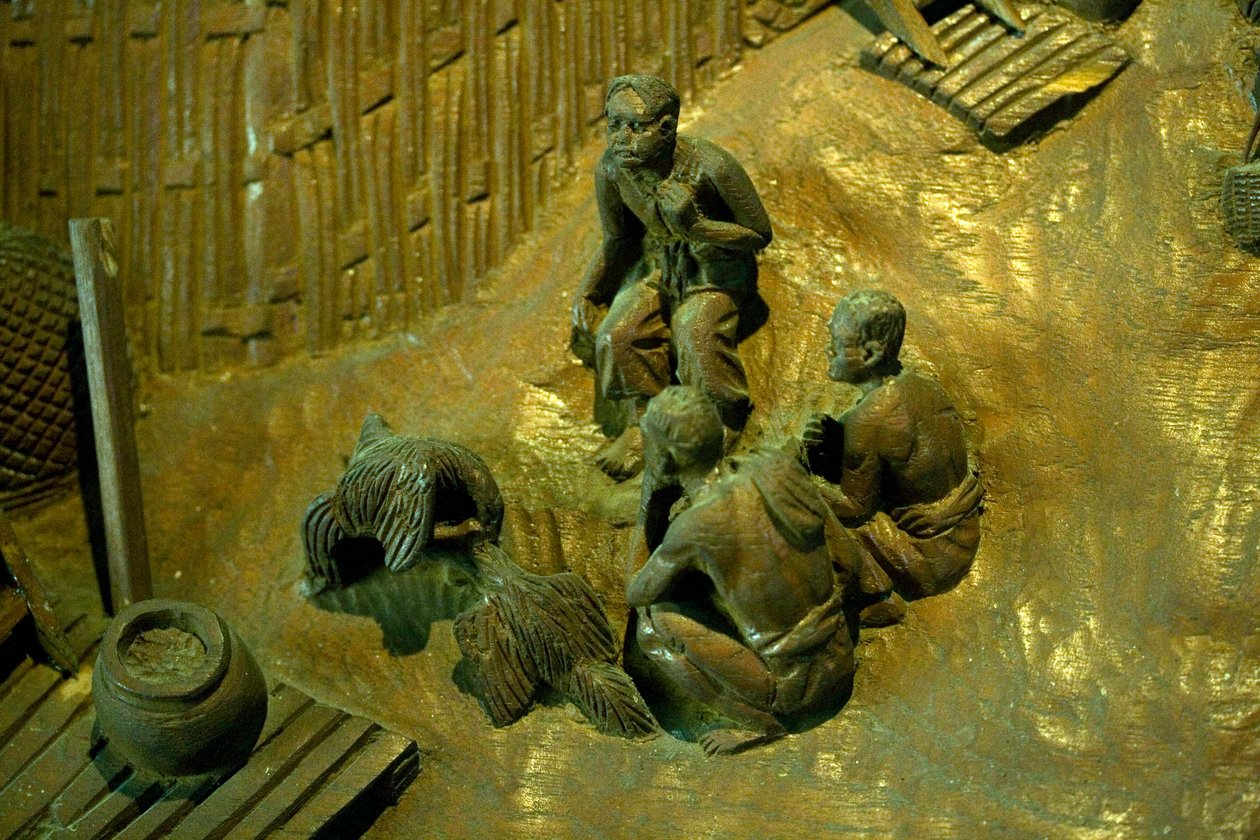 Lenhador em 3D. Tailândia, 17 de janeiro de 2007. (foto) de Unbekannt