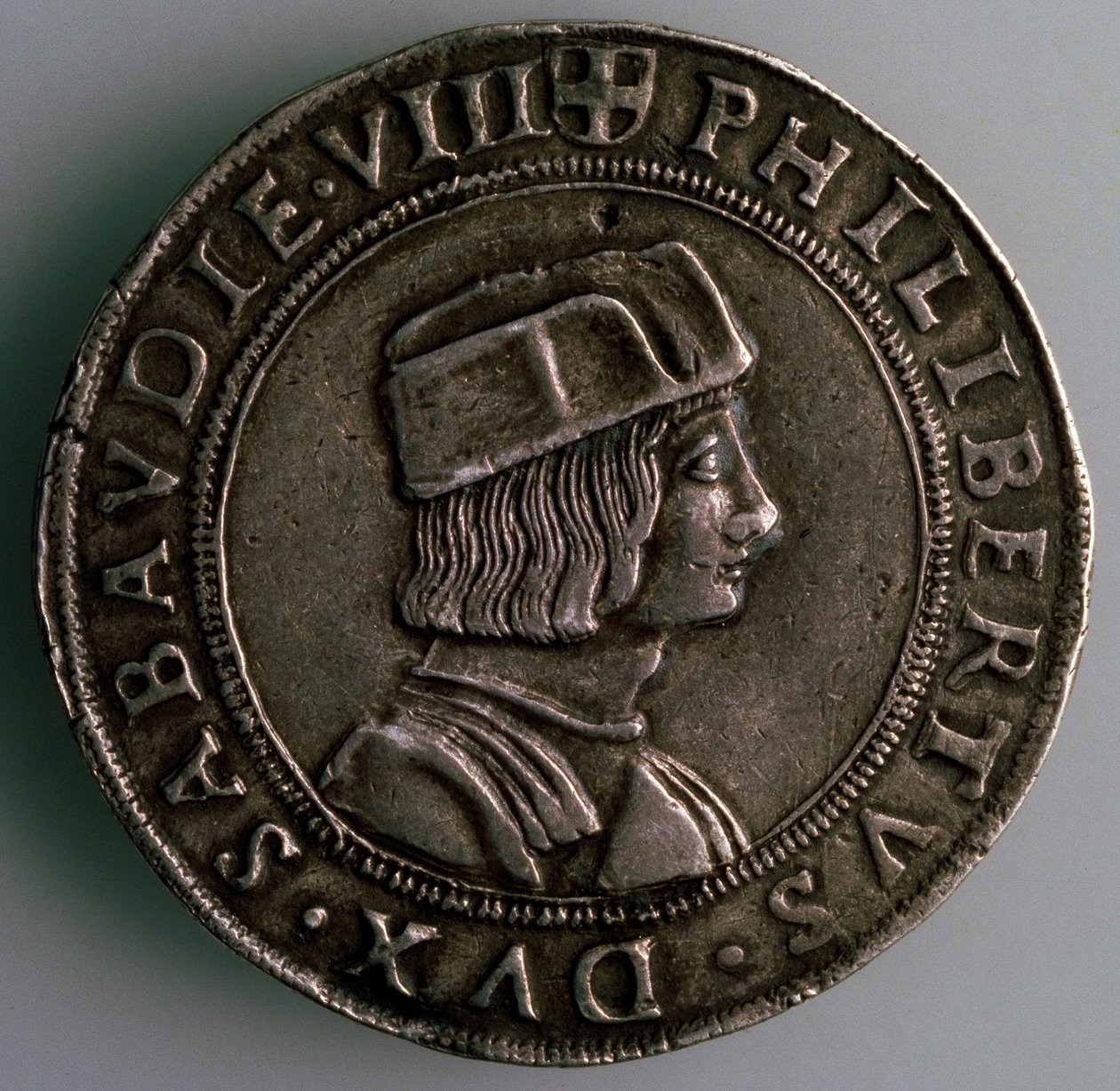 4-Testoon. Ducado Sabóia, Itália, Anverso: Philibert II, Duque de Sabóia, 1497-1504 de Unbekannt
