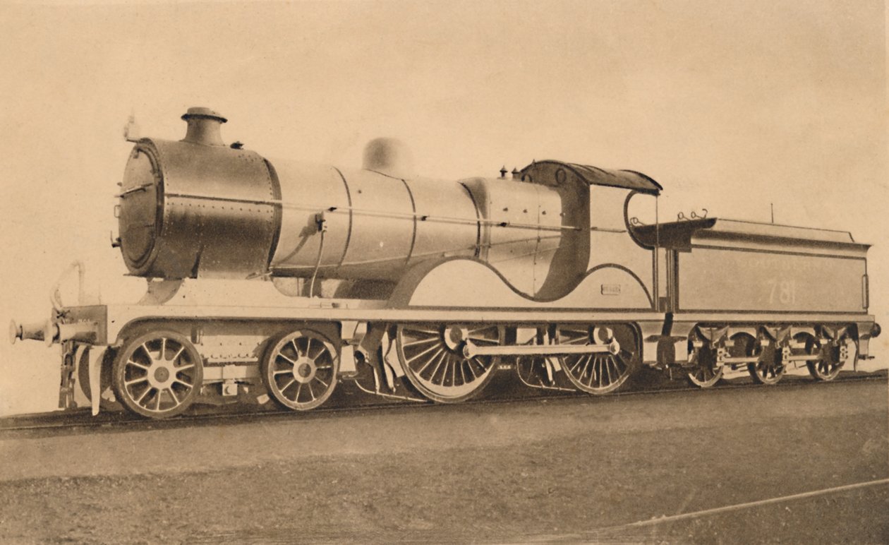 4.4.0 Express Engine No. A. 781, início do século XX. de Unbekannt