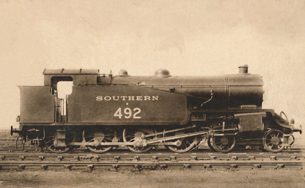 4.8.2 Motor de Tanque No. E. 492, início do século XX. de Unbekannt