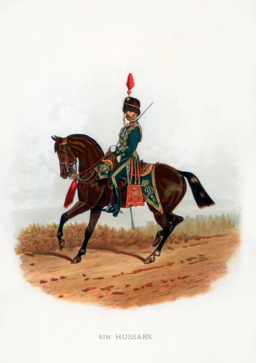 4o Hussardos, 1889 de Unbekannt