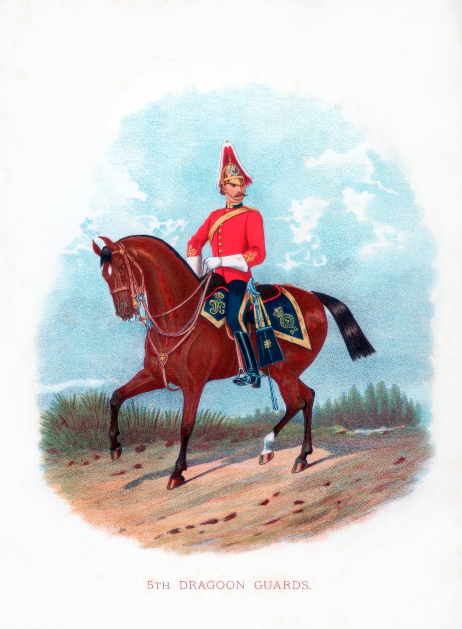 5o Guardas de Dragões, 1888 de Unbekannt