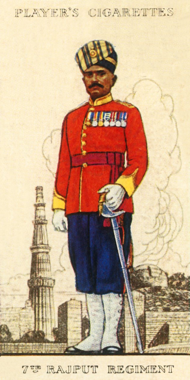 7o Regimento de Rajput, 1936. de Unbekannt