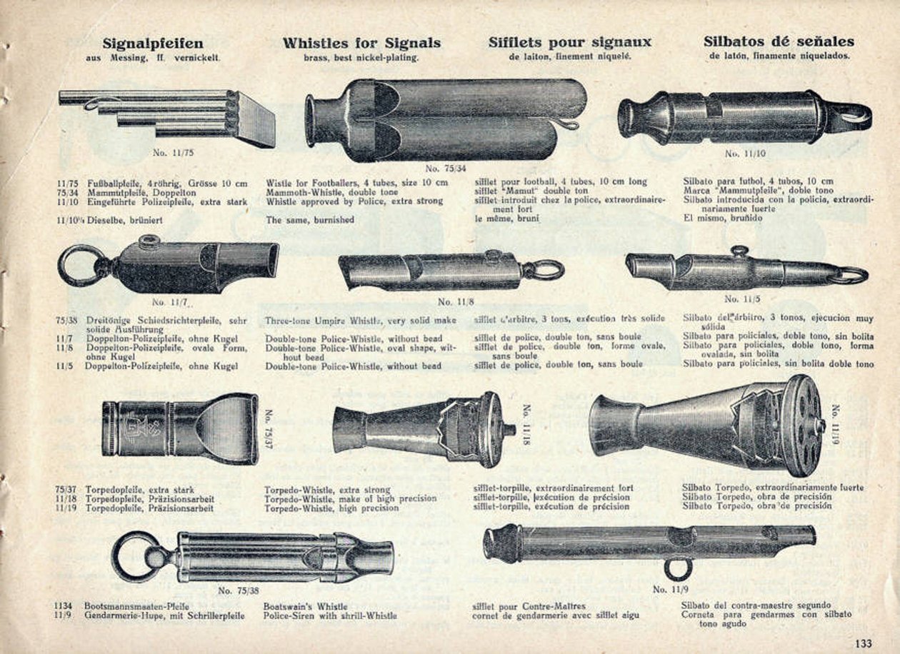 8399N Catálogo Whistles Página 2009 de Unbekannt