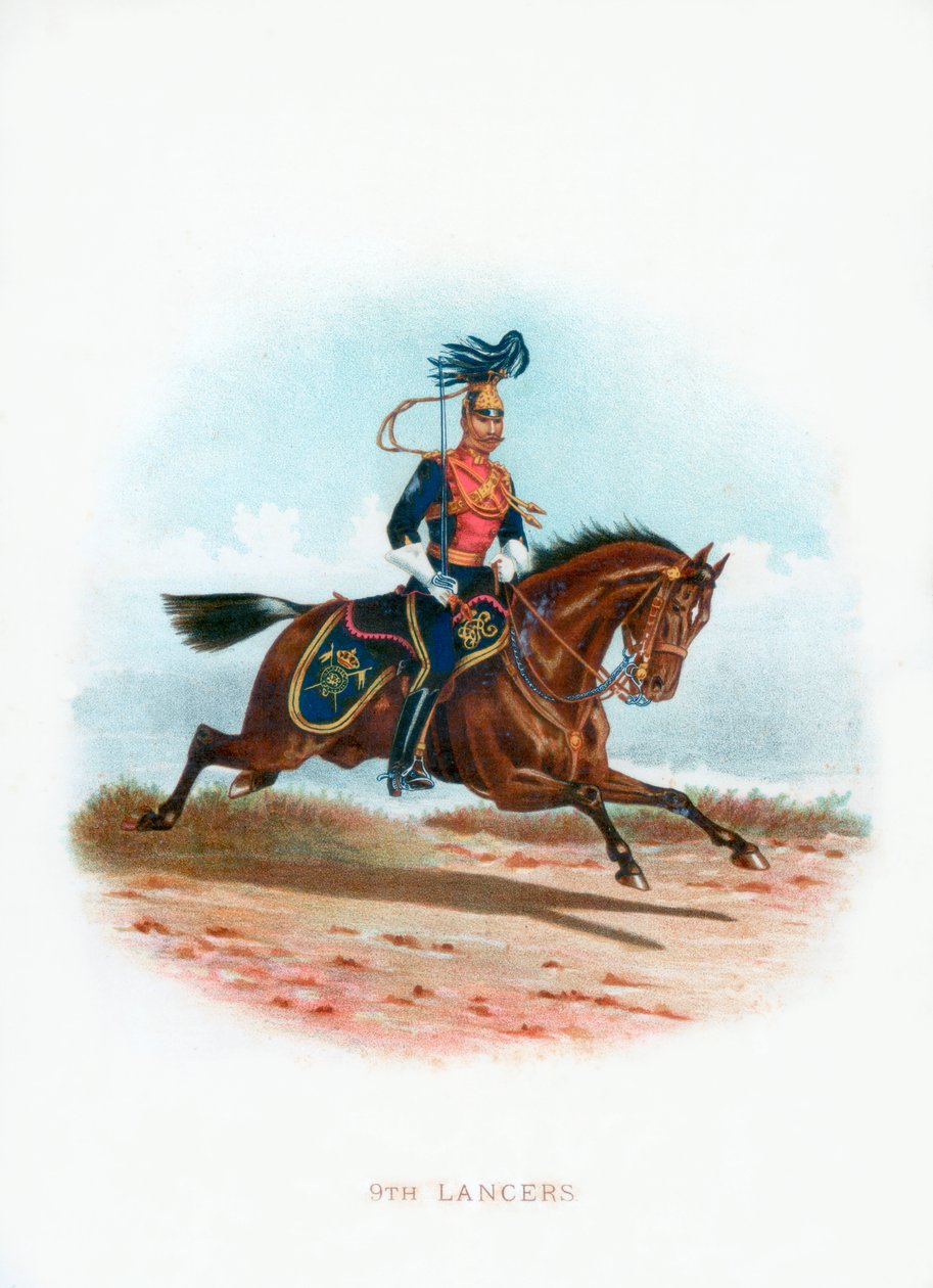 9o Lancers, 1889 de Unbekannt
