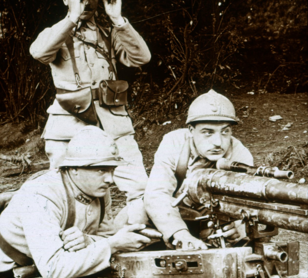 Uma pistola de 37 mm, c1914-c1918 de Unbekannt