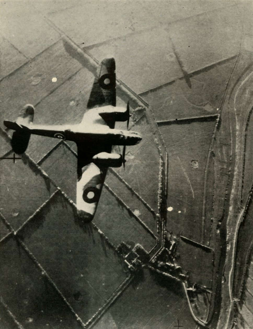 Um Blenheim correndo até seu alvo, 1939-1940, 1941. de Unbekannt