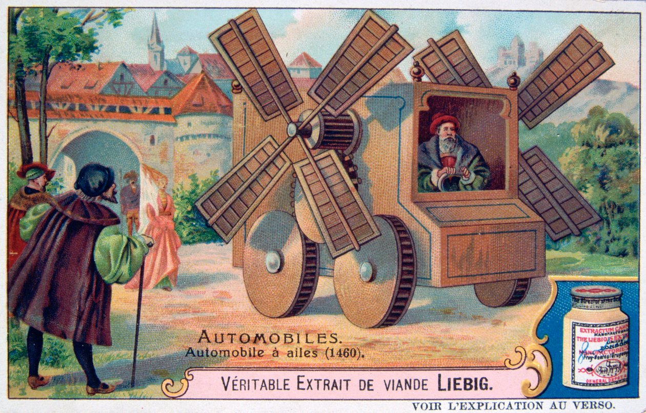 Um carro com lâminas, 1460, c1900 de Unbekannt