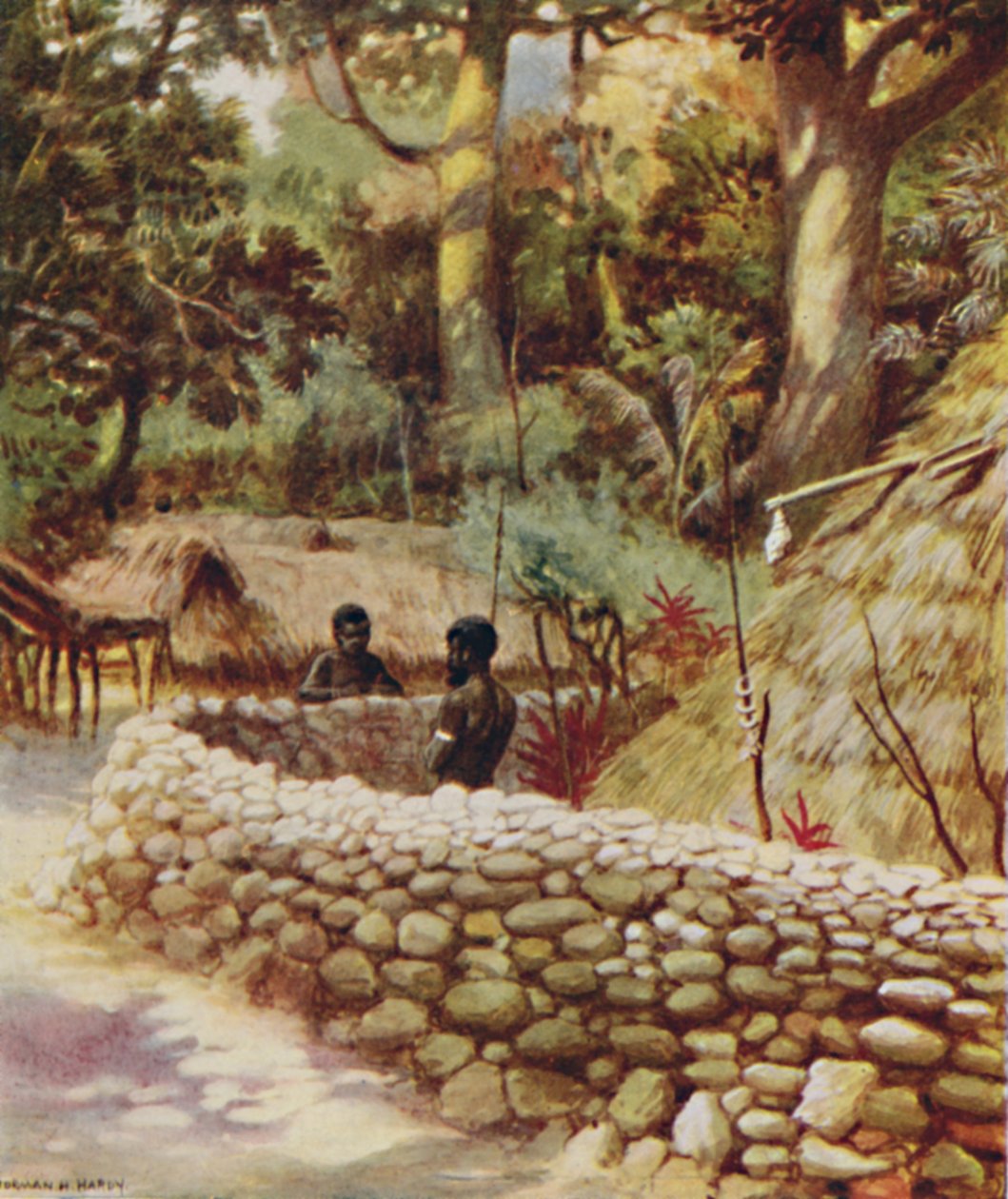 A Chiefs House, New Hebrides, 1923. de Unbekannt