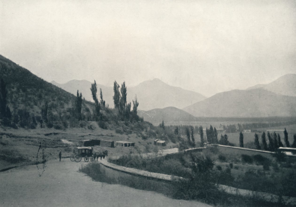 Um vale chileno, 1911 de Unbekannt