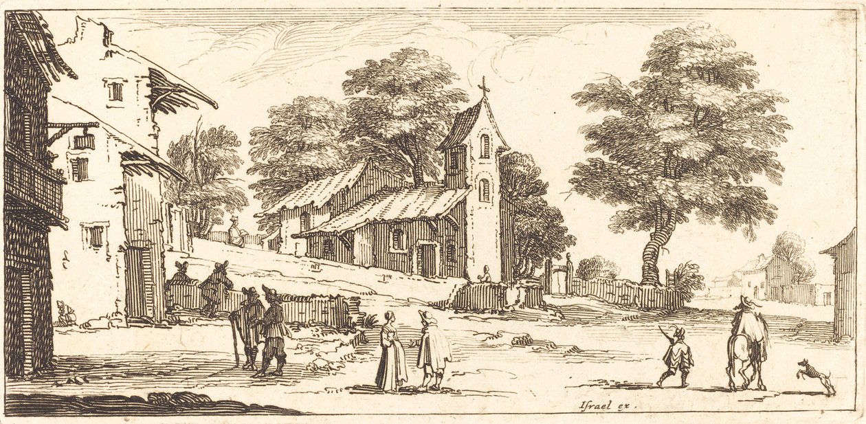 Uma Igreja, em ou depois de 1635. de Unbekannt