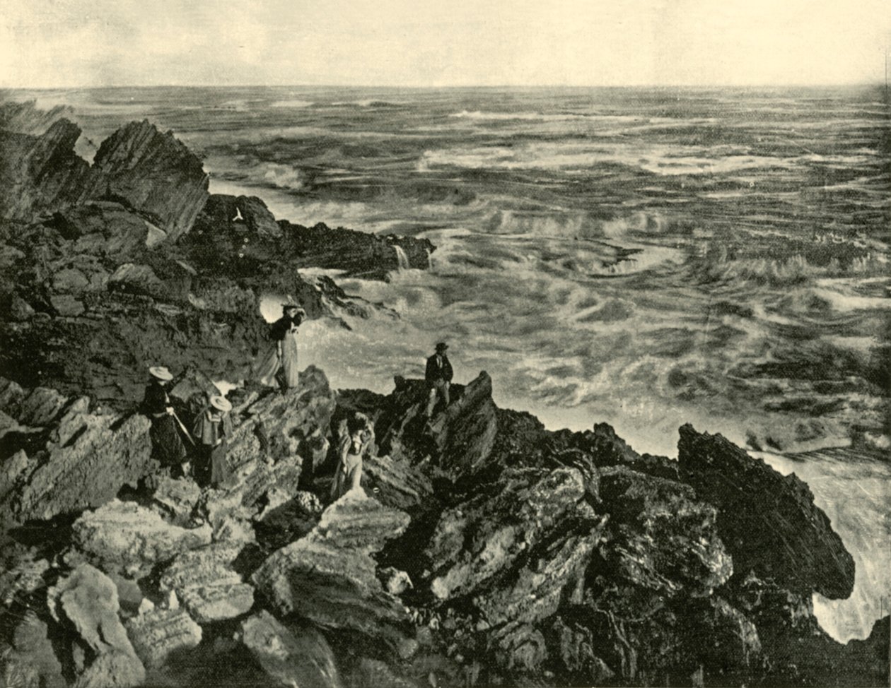 Uma cena da costa em Warrnambool, 1901. de Unbekannt