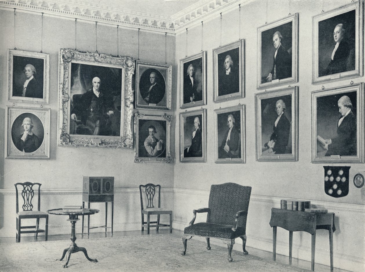 Um canto da sala de estar, 1926 de Unbekannt