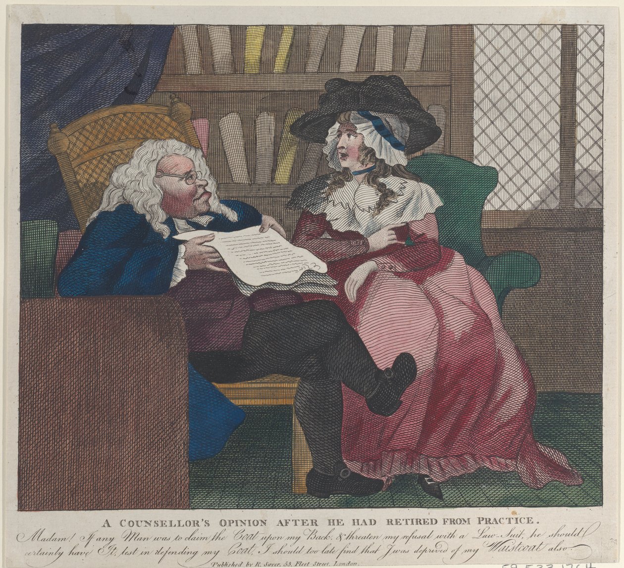 Opinião de um conselheiro depois que ele se aposentou da prática - The Legal Consultation, 1780-94., 1780-94 de Unbekannt