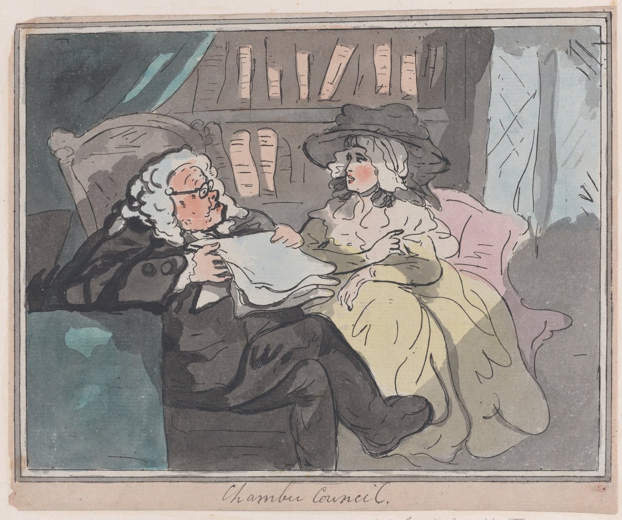 Opinião de um conselheiro depois que ele se aposentou da prática, ca. 1780-94., c. 1780-94. de Unbekannt