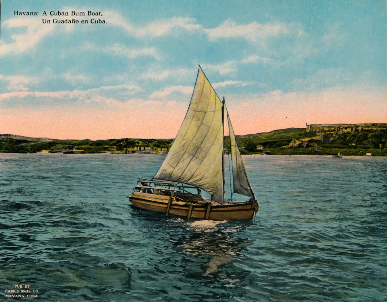 Um bumboat cubano, Havana, c1920 de Unbekannt