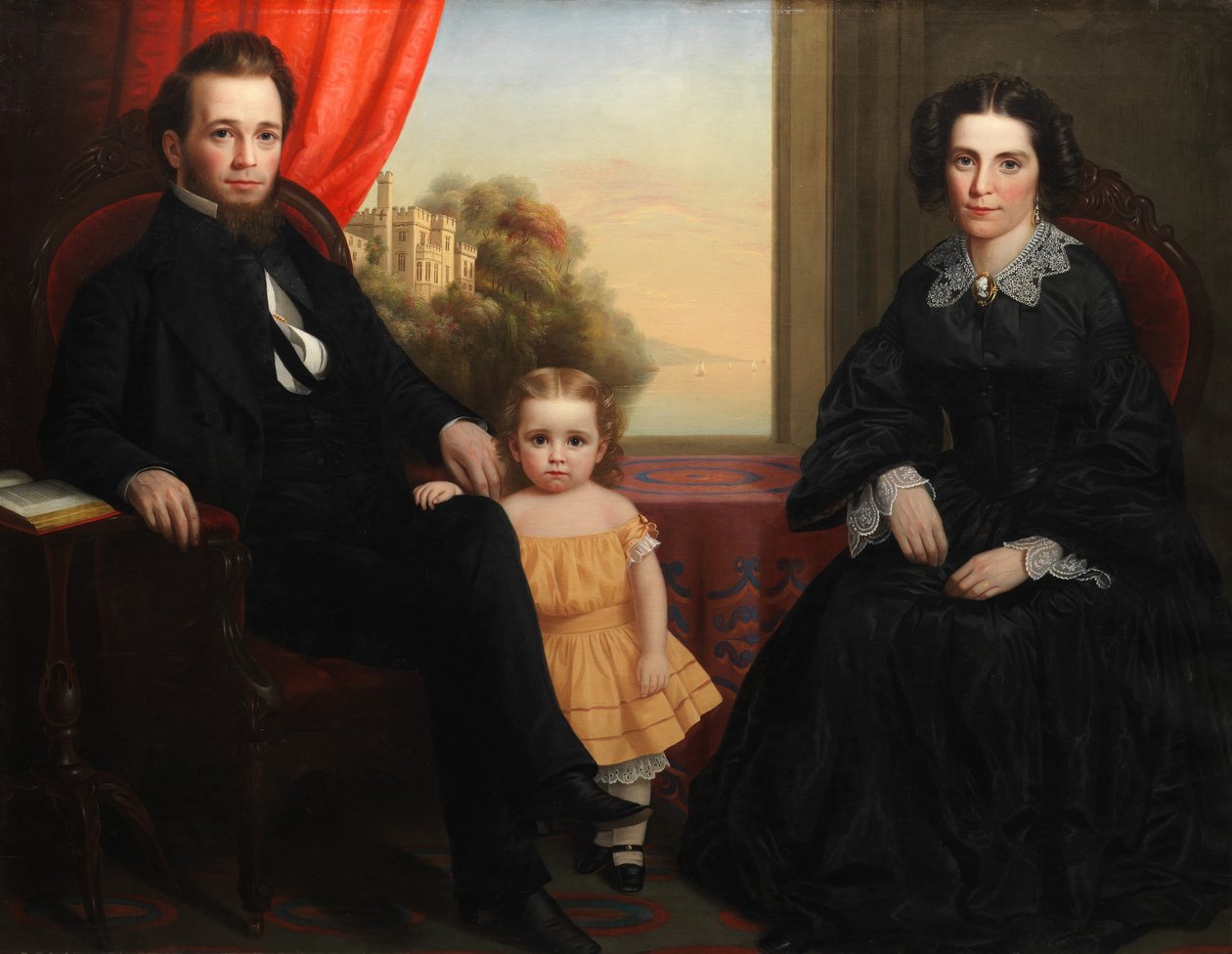 Um Grupo Familiar, ca. 1850. de Unbekannt