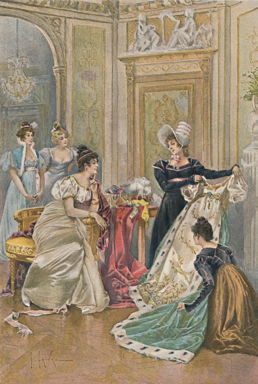 Uma ocupação favorita de Josephine, 1896 de Unbekannt